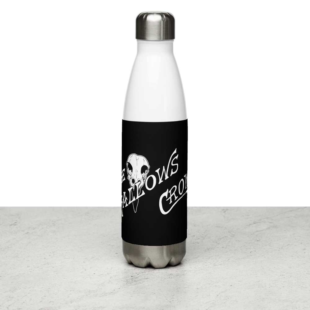 The Gallows Crow Stainless Steel Water Bottle